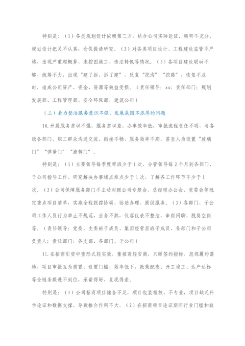 2022022132：国企公司党委关于深入开展干部作风大提升专项行动的实施方案.docx