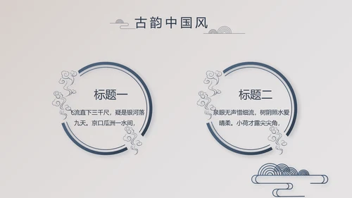 精美复古中国风商业计划书创业融资PPT动态模板