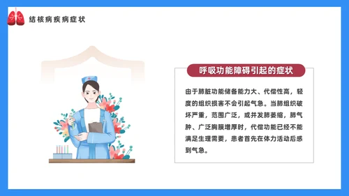 预防肺结核宣传讲座通用PPT课件模板