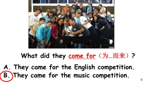 Module 8 Unit 1 When did they come 同步备课课件（含flash动画