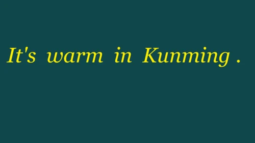 Unit3 Weather PartB Let’s learn & Let’s play 课件（共5