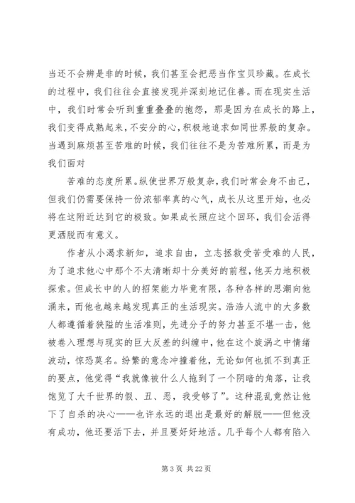 我的大学读后感.docx