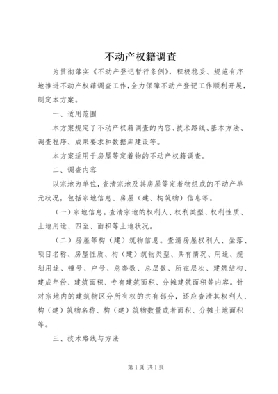 不动产权籍调查 (2).docx