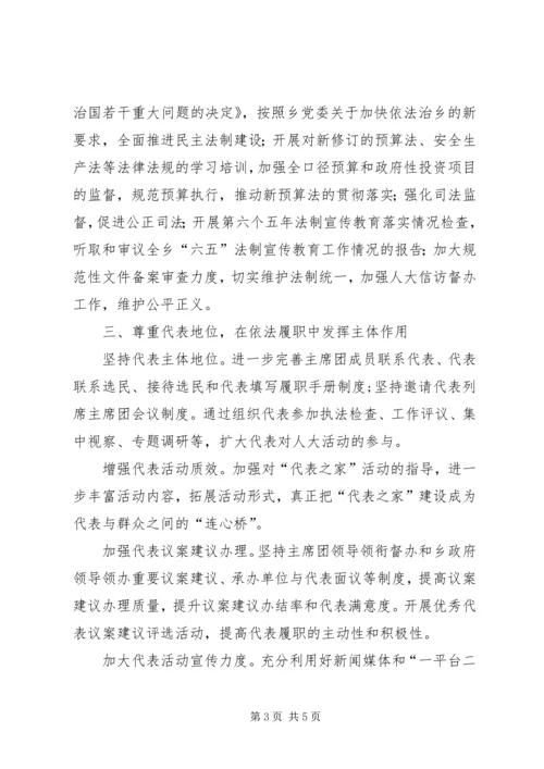 人民代表主席团工作要点.docx