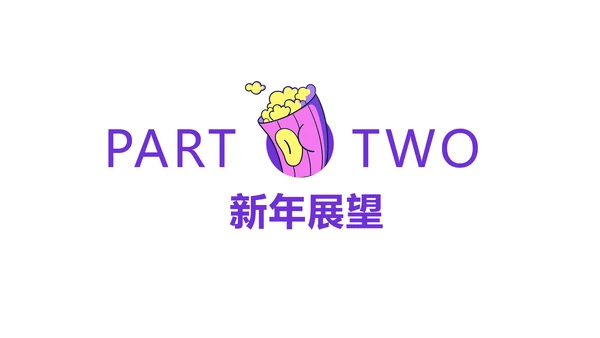 简约风紫色创意年会盛典PPT