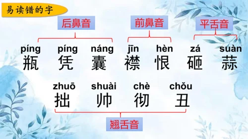 部编版语文四年级上册第六单元复习课件