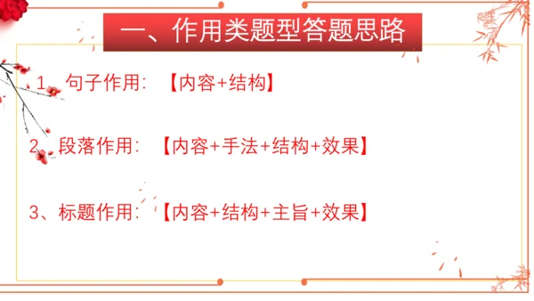2022-2023学年初二散文综合复习