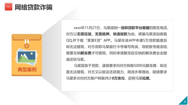 防范电信网络诈骗PPT模板