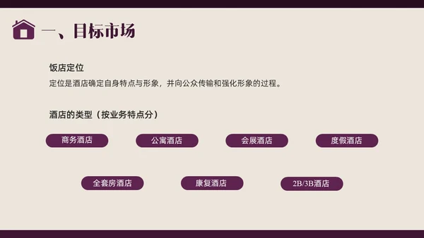 紫色商务形状酒店培训前厅服务与管理PPT课件酒店管理