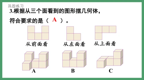 新人教版数学五年级下册1.1  观察物体（三）课件(共28张PPT)