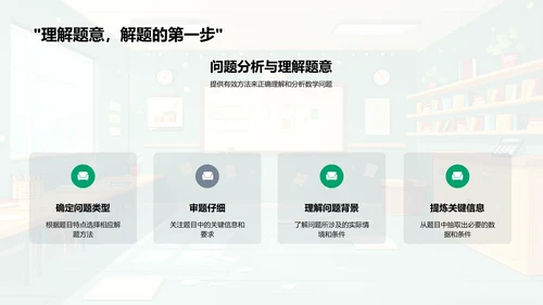 初三数学学习报告PPT模板