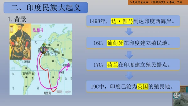 统编版义务教育九年级历史下册第1课殖民地人民的反抗斗争【课件】