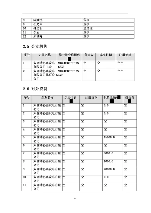 太仓港协鑫发电有限公司介绍企业发展分析报告