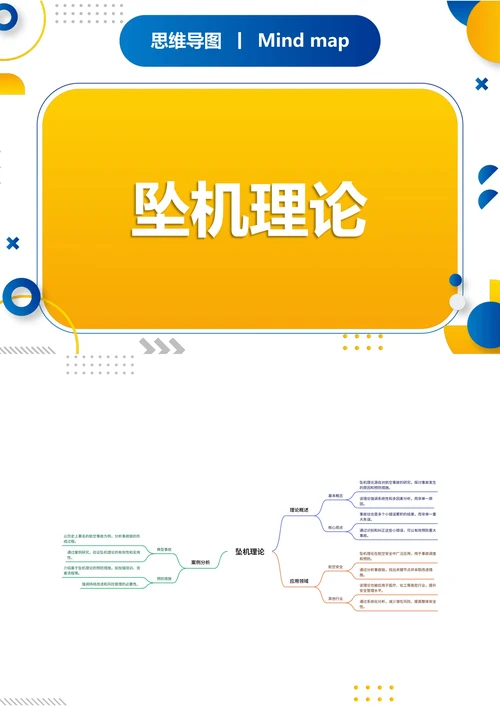 坠机理论知识分享思维导图
