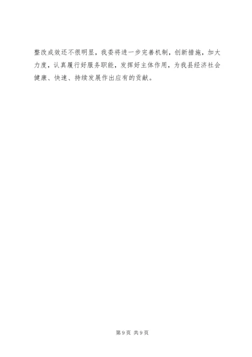 发改局廉洁自律自评汇报2篇.docx