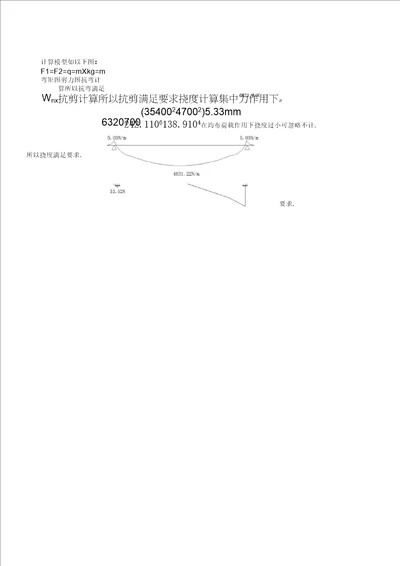 方钢受力计算