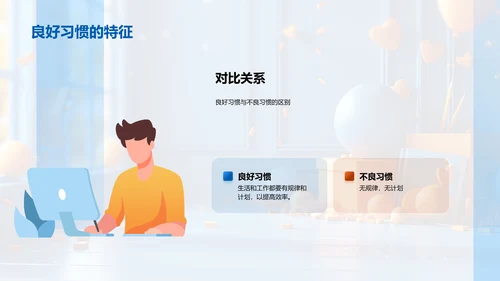 构建高效学习习惯PPT模板