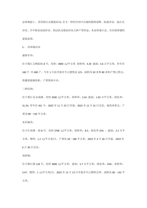 成都市书香门第销售策划方案.docx