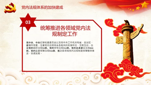 中国之治学习中国共产党党内法规体系PPT模板