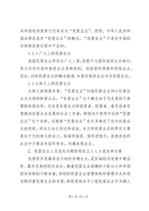 县民营企业人才工作现状调研报告 (3).docx