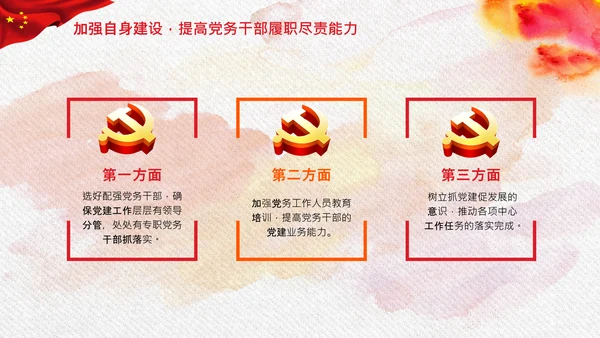 党支部基层党组织党建特色经验交流PPT模板
