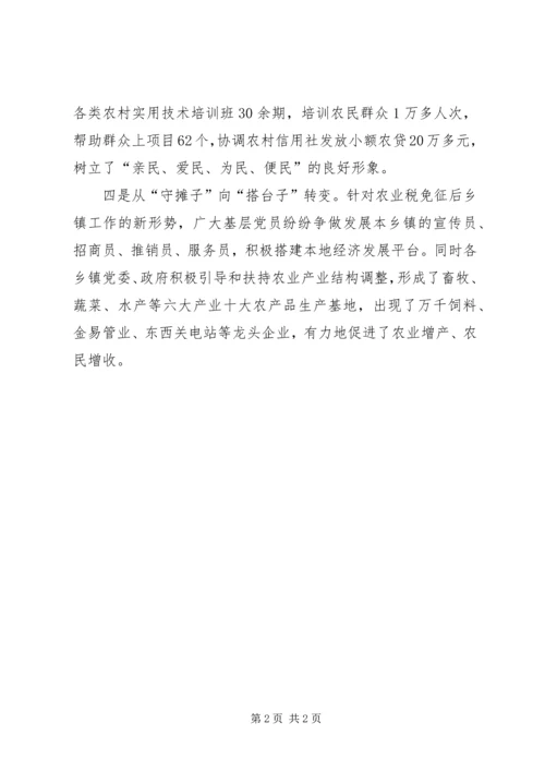 四个转变整改思考.docx