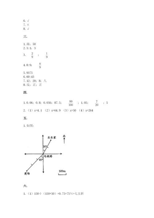 成都外国语学校小升初数学试卷及参考答案（夺分金卷）.docx