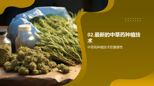 中草药产业的崭新征程