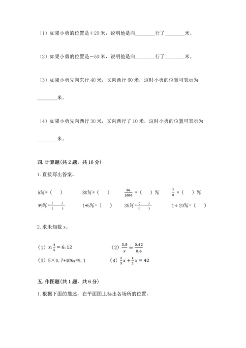 小学数学毕业测试卷及参考答案【新】.docx