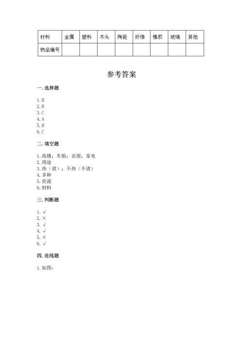 教科版二年级上册科学期末测试卷及参考答案【典型题】.docx