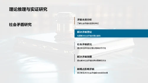 社会矛盾的法学解析