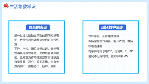 老年人常见急救措施医疗知识培训PPT
