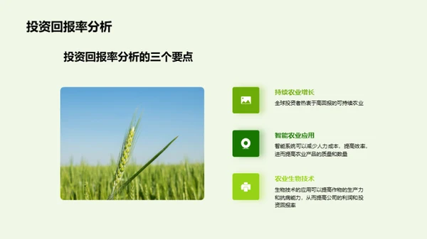 绿色农业投资策略