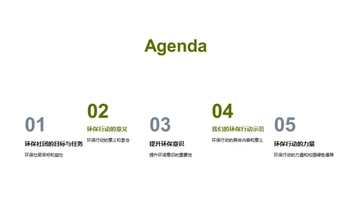 环保行动我们行