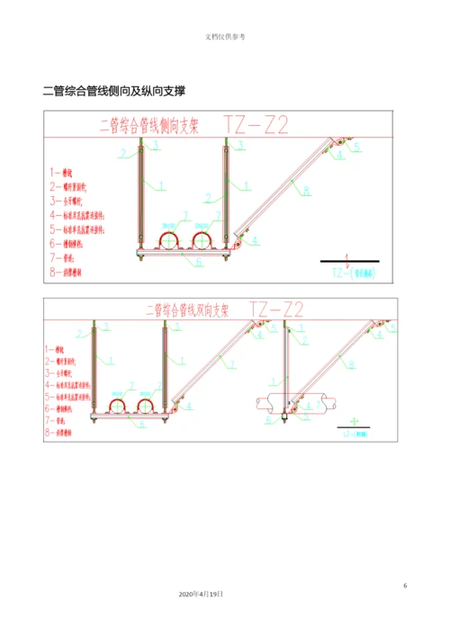 抗震支架安装工程施工方案范本.docx