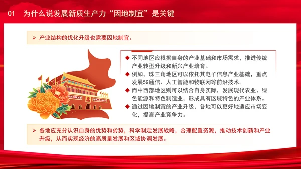 从三中全会中解读因地制宜发展新质生产力专题党课PPT