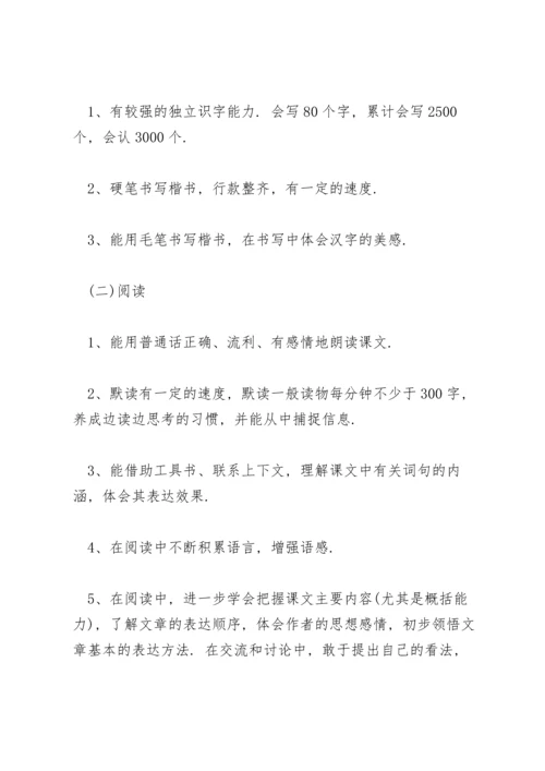 部编版六年级下册语文教学计划.docx