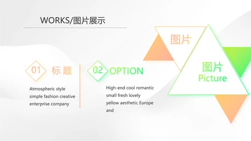 时尚简约大气公司产品介绍宣传PPT