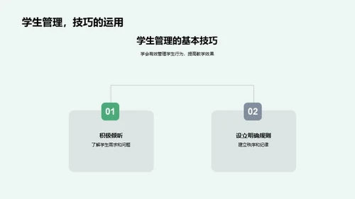 教师管理技能提升