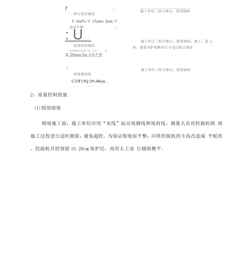 围坝护坡工程质量控制监理实施细则.docx