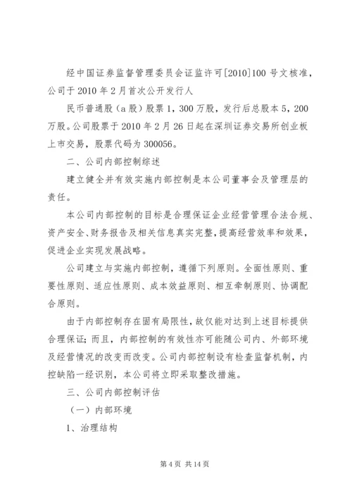 企业内部控制审计报告(1)精编.docx