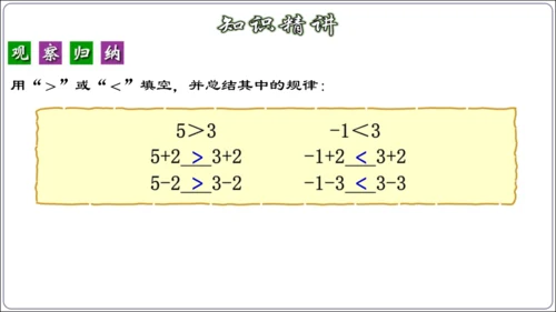 9.1.2 不等式的性质 课件（42张ppt）【2024春人教七下数学精品课件】