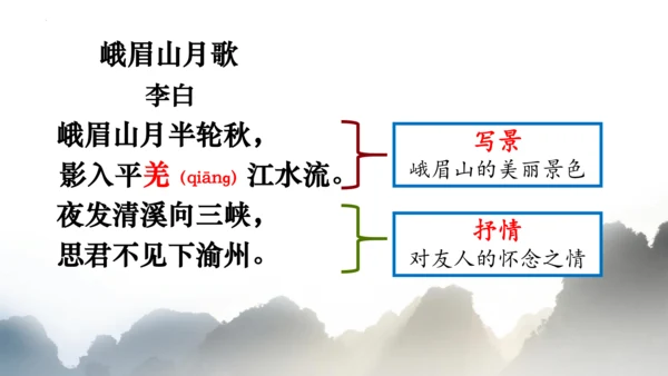 七年级上册第三单元《课外古诗词诵读》课件(共26张PPT)