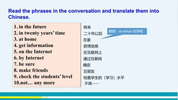 Module 4 Unit 1 教学课件-外语教研版中学英语七年级下