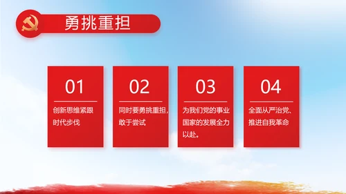 青春心向党建功新时代共青团PPT