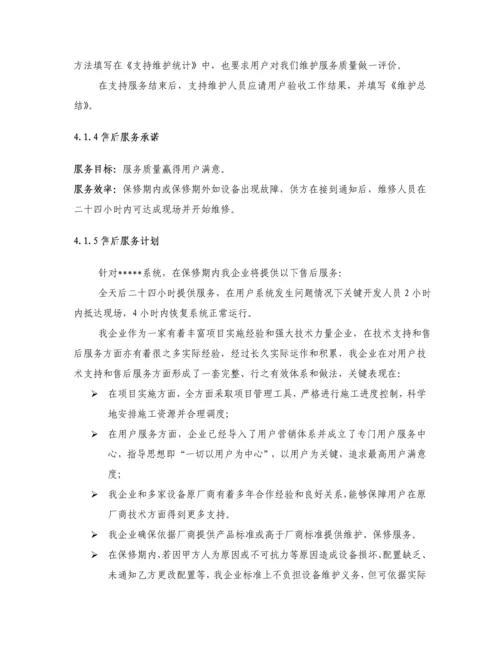 X软件综合项目工程综合项目售后维护专项方案.docx