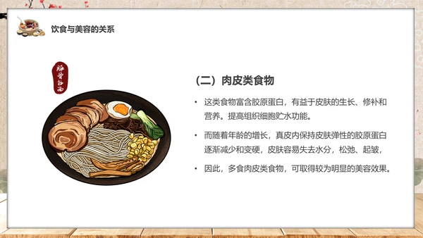 食疗美容与营养搭配药膳通用PPT模板