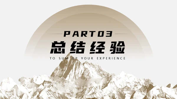 部门小组年终述职总结汇报通用PPT模板