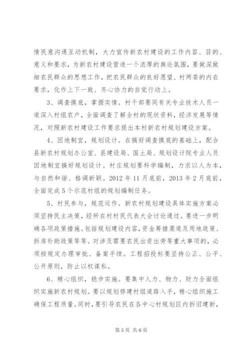 新农村建设方案.docx