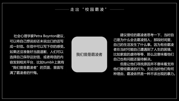严禁校园霸凌暴力欺凌虐待儿童PPT模板